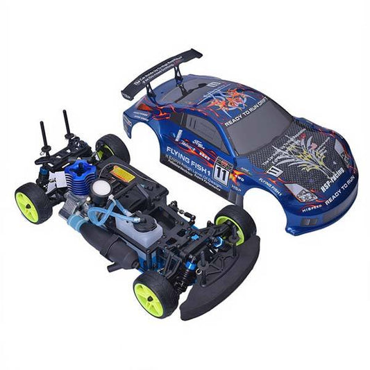 HSP 94122 1/10 Scale 4WD Nitro Gas Powered Off-Road Buggy Racing Truck RC Car Diyengmod