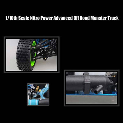 HSP 94166 Ready-to-Run 1/10 Scale 4WD Nitro Off-Road Buggy Truck RC Car Diyengmod