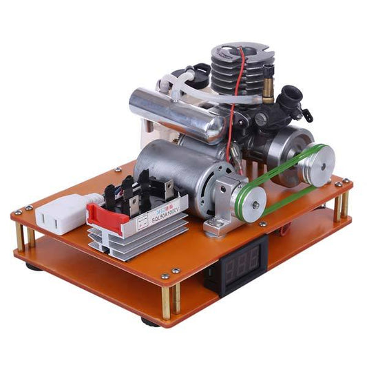 Low Voltage Methanol Motor Electric Generator Kit - 100-500V Power Solution Engine Models Diyengmod