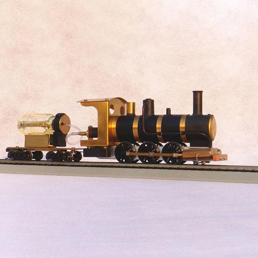 HO Scale Live Steam Locomotive Model with Oscillating Steam Engine and Boiler - DIYEngMod Steam Engine Diyengmod