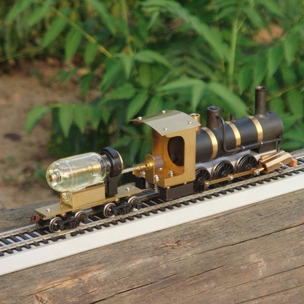 HO Scale Live Steam Locomotive Model with Oscillating Steam Engine and Boiler - DIYEngMod Steam Engine Diyengmod