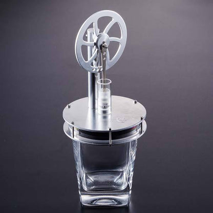 Compact Low-Temperature Stirling Engine DIY Kit - Fun Steam Heat Motor Toy Low Temperature Stirling Engine Diyengmod