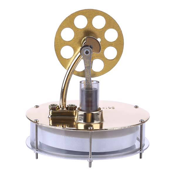 Educational Low Temperature Stirling Engine Motor Kit - Fun DIY Coffee Cup Experiment Low Temperature Stirling Engine Diyengmod