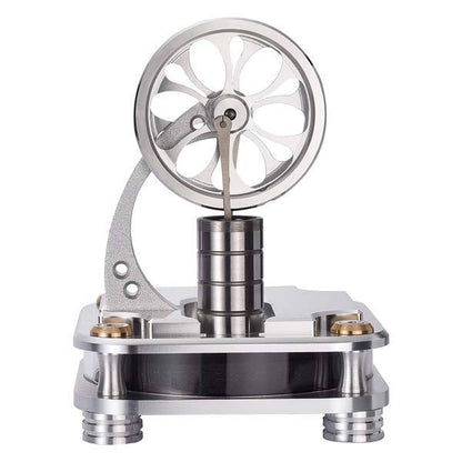 Stainless Steel Low Temperature Stirling Engine Model Toy for Educational Fun Low Temperature Stirling Engine Diyengmod