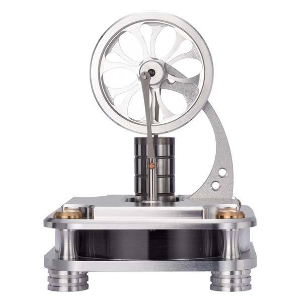 Stainless Steel Low Temperature Stirling Engine Model Toy for Educational Fun Low Temperature Stirling Engine Diyengmod