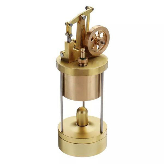 Miniature Live Steam Engine Model Kit - Microcosm M88 Full Metal Creative Gift Steam Engine Diyengmod