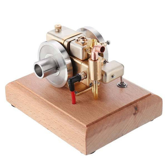 Mini 1.6cc Retro Water-Cooled Gas Engine Model for Collectors Engine Models Diyengmod Engine Model