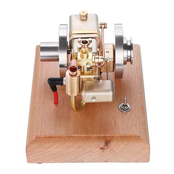 Mini 1.6cc Retro Water-Cooled Gas Engine Model for Collectors Engine Models Diyengmod