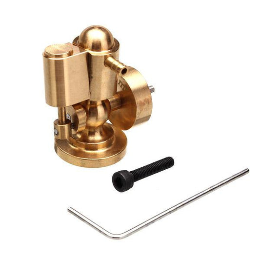 Miniature Brass Steam Engine Model Kit - DIY Educational Toy for Ages 14+ Steam Engine Diyengmod