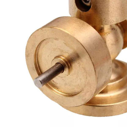 Miniature Brass Steam Engine Model Kit - DIY Educational Toy for Ages 14+ Steam Engine Diyengmod