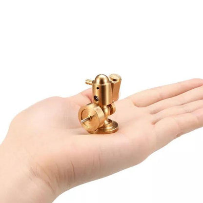 Miniature Brass Steam Engine Model Kit - DIY Educational Toy for Ages 14+ Steam Engine Diyengmod