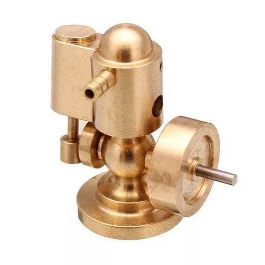 Miniature Brass Steam Engine Model Kit - DIY Educational Toy for Ages 14+ Steam Engine Diyengmod