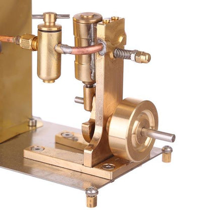 Miniature Oscillating Steam Engine with Boiler - Gift Collection for DIY Enthusiasts Steam Engine Diyengmod