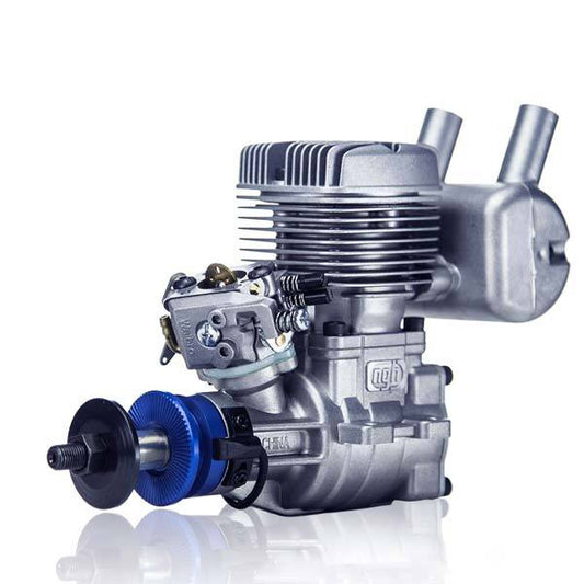 NGH GT35R 35cc Rear Exhaust Two-Stroke Engine for RC Fixed Wing Aircraft - DIYEngMod RC Engine Diyengmod