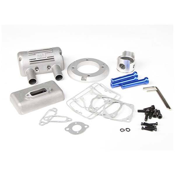 NGH GT35R 35cc Rear Exhaust Two-Stroke Engine for RC Fixed Wing Aircraft - DIYEngMod RC Engine Diyengmod