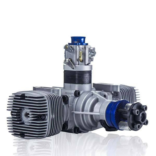 NGH GT70 70cc Twin Cylinder 2-Stroke Gas Engine for RC Drones - DIY Custom Modifications RC Engine Diyengmod