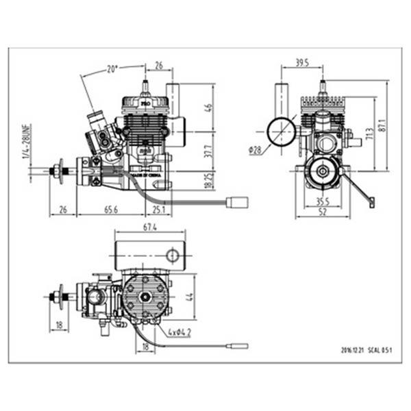 NGH GT9 Pro 9cc Lightweight Two-Stroke Gas Engine for RC Fixed Wing Aircraft RC Engine Diyengmod