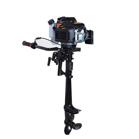 4HP 55cc 4-Stroke Air-Cooled Outboard Motor for Small Boats RC Engine Diyengmod