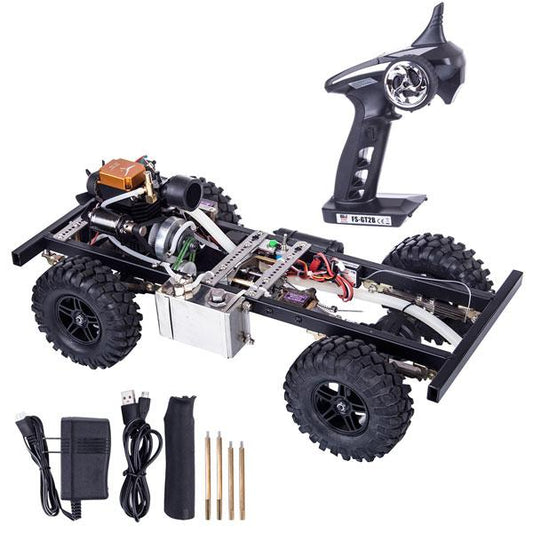 RC Car Kit with Toyan FS-S100G Gas Engine + 4-Channel Remote Control RC Car Diyengmod