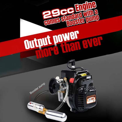 Rovan 29cc High-Power RC Engine with Booster Pump for HPI Baja, King Motor, and LOSI Vehicles RC Engine Diyengmod