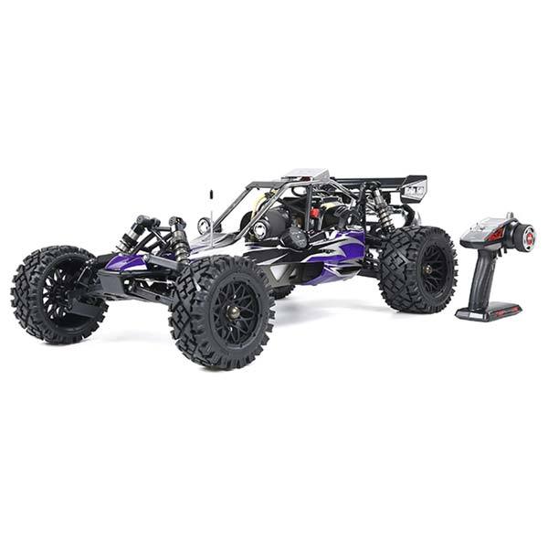 Rovan BAHA320 1/5 Scale Gas Powered Baja Buggy - 32CC RTR Off-Road Truck in Black RC Car Diyengmod