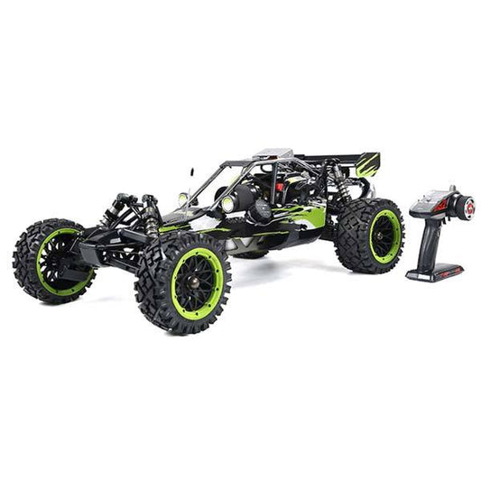 Rovan Baha320 1/5 Scale 32CC Gas Powered Baja Buggy - Ready to Run Green Monster Truck RC Car Diyengmod