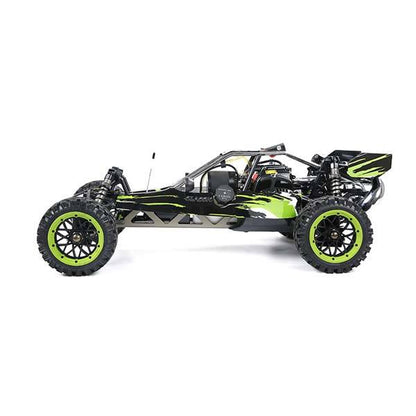 Rovan Baha320 1/5 Scale 32CC Gas Powered Baja Buggy - Ready to Run Green Monster Truck RC Car Diyengmod