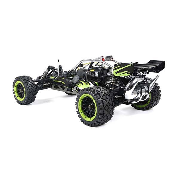 Rovan Baha320 1/5 Scale 32CC Gas Powered Baja Buggy - Ready to Run Green Monster Truck RC Car Diyengmod