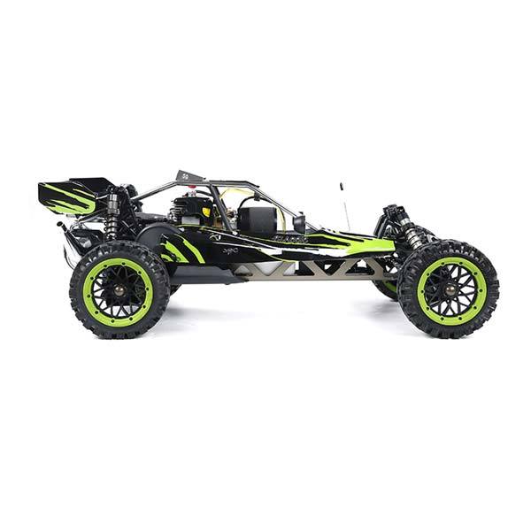 Rovan Baha320 1/5 Scale 32CC Gas Powered Baja Buggy - Ready to Run Green Monster Truck RC Car Diyengmod