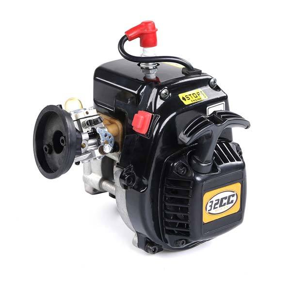 Powerful Rovan 32cc 4-Bolt Motor Engine for RC Car Customization - Ideal for HPI, KM, BAJA, LT, and LOSI Models RC Engine Diyengmod for Rovan LT LOSI