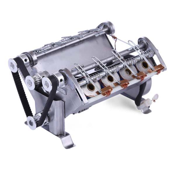 V8 Electromagnetic Solenoid Engine Model - 8 Cylinder Electric Car Engine for Gifts and Collectibles Engine Models Diyengmod