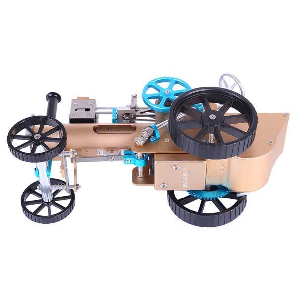 Metal Steam Car Engine DIY Assembly Kit - 272 Pieces for Collectors and Enthusiasts DIY Engine Diyengmod