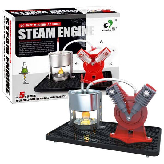 DIY Steam Engine Experiment Kit for Kids - Create Your Own Science Museum at Home Steam Engine Diyengmod