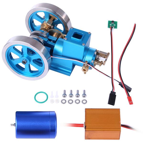 Full Metal Hit and Miss Engine DIY Model Kit - Perfect Collectible Gift Engine Models Diyengmod