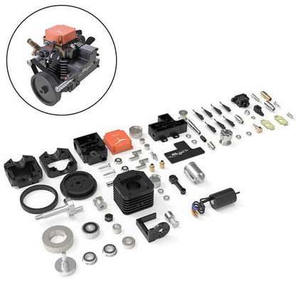 DIY Toyan FS-S100AC 4 Stroke RC Engine Assembly Kit - Create Your Own Model Engine Toyan Engine Diyengmod