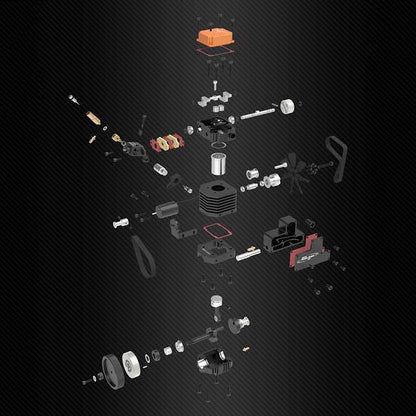 DIY Toyan FS-S100AC RC Engine Assembly Kit - Create Your Own Functional Model Engine Toyan Engine Diyengmod