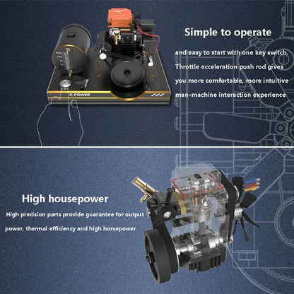 DIY Toyan FS-S100AC RC Engine Assembly Kit - Create Your Own Functional Model Engine Toyan Engine Diyengmod