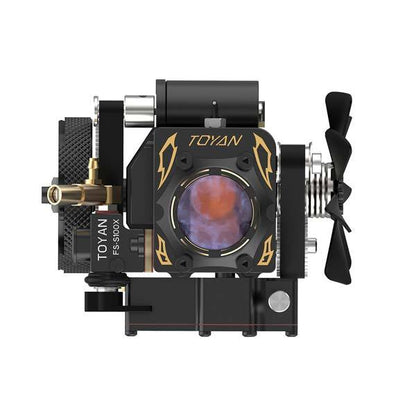 Toyan FS-S100AT 5th Anniversary Transparent Nitro-Methanol 4 Stroke RC Engine Toyan Engine Diyengmod