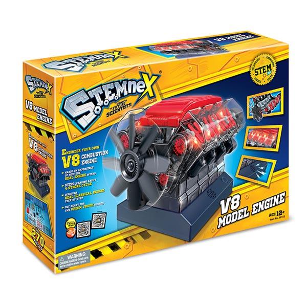 V8 Engine Assembly Kit - DIY Mechanical Engineering STEM Project DIY Engine Diyengmod