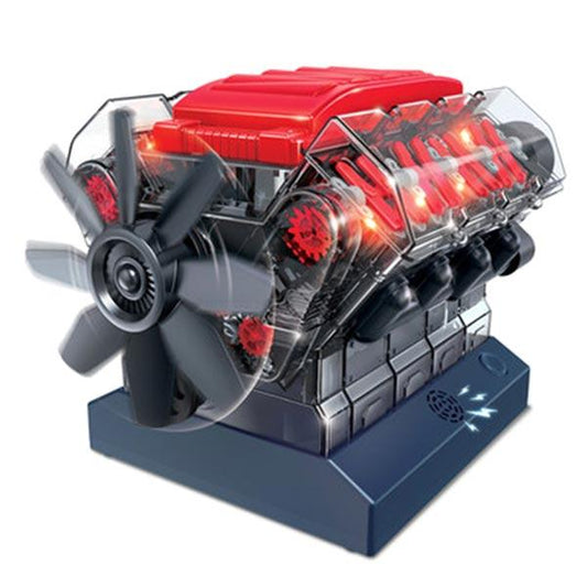 V8 Engine Assembly Kit - DIY Mechanical Engineering STEM Project DIY Engine Diyengmod