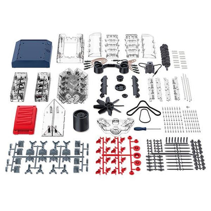 V8 Engine Assembly Kit - DIY Mechanical Engineering STEM Project DIY Engine Diyengmod
