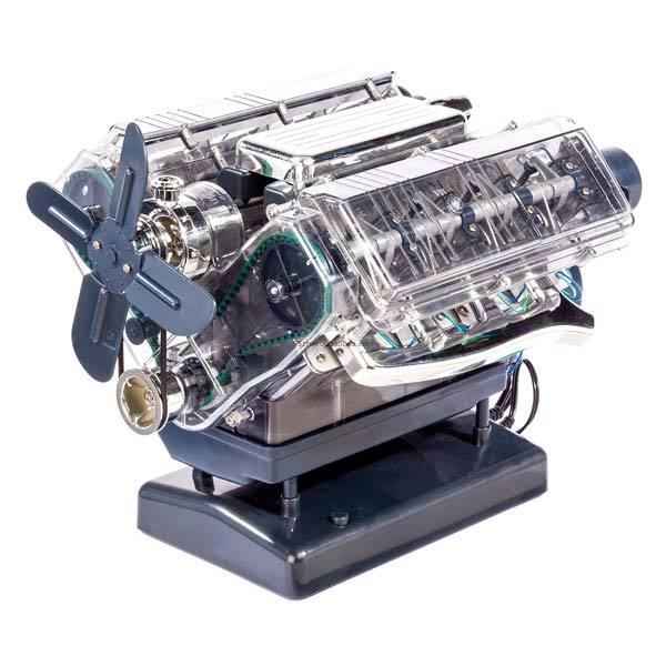 Homemade Racing V8 Engine Interactive V8 Engine Assembly Kit - Create Your Own Functional V8 Eng ...