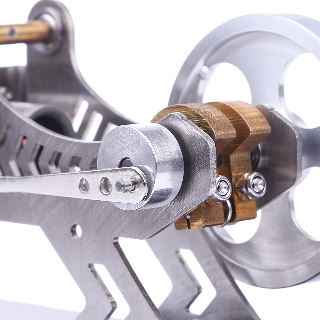Steam-Powered Vacuum Engine Model Kit - Educational Flame Engine Toy Vacuum Engine Diyengmod