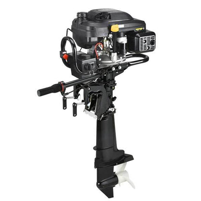 7.5Hp 196cc Air-Cooled 4-Stroke Outboard Motor for Small Boats RC Engine Diyengmod
