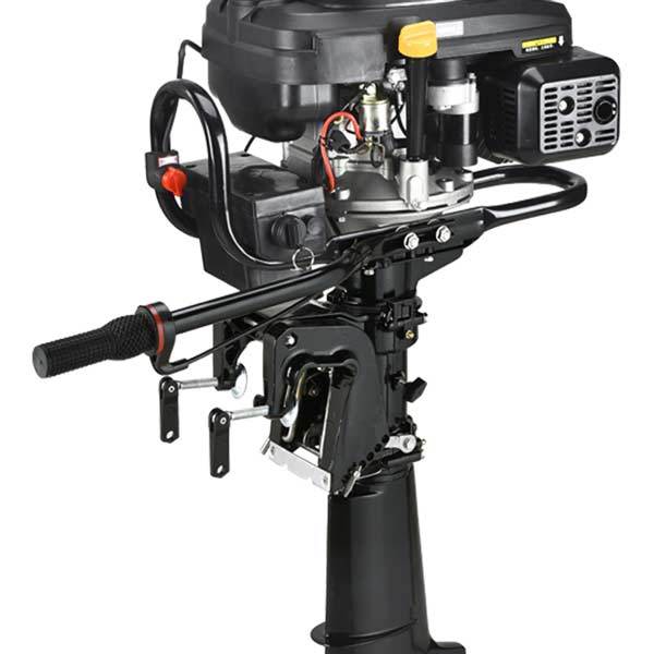7.5Hp 196cc Air-Cooled 4-Stroke Outboard Motor for Small Boats RC Engine Diyengmod