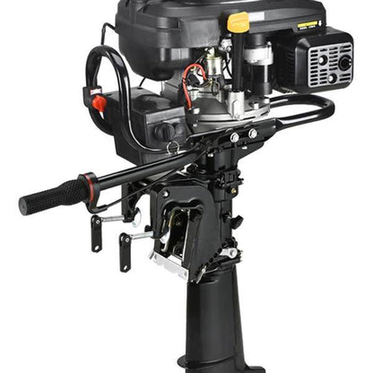 7.5Hp 196cc Air-Cooled 4-Stroke Outboard Motor for Small Boats RC Engine Diyengmod