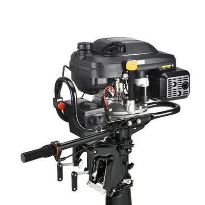7.5Hp 196cc Air-Cooled 4-Stroke Outboard Motor for Small Boats RC Engine Diyengmod