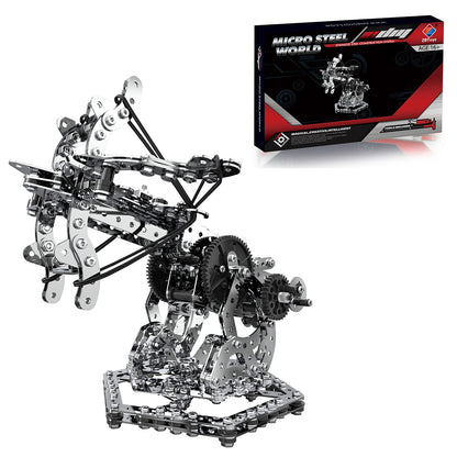 Intricate 3D Metal Dragon Crossbow Puzzle Kit - 812PCS Assembly Set for All Ages 3D Puzzle Model Kit Diyengmod