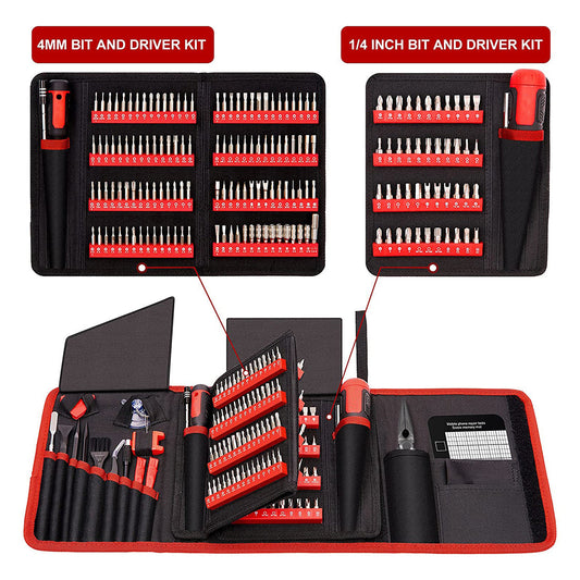 Comprehensive 120-Piece Model Building Tool Kit - Precision Screwdrivers and Repair Set for DIY Enthusiasts All Accessories Diyengmod Red