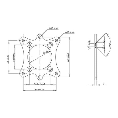 DLE60 60CC Dual Cylinder 2-Stroke Air-Cooled Gasoline Engine for RC Aircraft Models RC Airplane Diyengmod